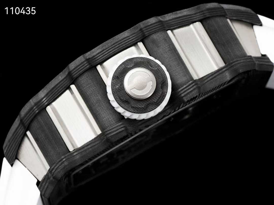 리차드밀 RM21-02 투르비용 에어로다인 뉴버젼 카본블랙 화이트 시계 워치